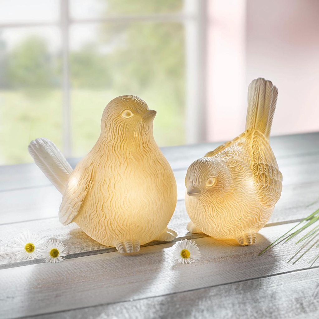 Weltbild LED dekorativní figurky Ptáci sada 2 ks