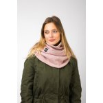 VFstyle pletená šála Elegant světle růžová – Zboží Dáma