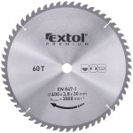EXTOL PREMIUM pilový kotouč s SK plátky, 400x2,8x30mm, 60T, šířka SK plátků 3,8mm – Hledejceny.cz