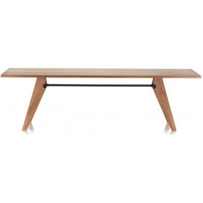 Vitra Stůl S.A.M. Bois, 260 cm, solid American walnut – Zboží Mobilmania