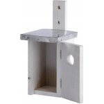 Esschert Design budka pro střízlíka obecného 11,4x13,5x25,2cm Barva: bílá – Hledejceny.cz