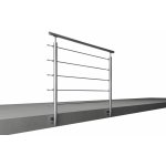 Hahn Steel Nerezové zábradlí - set (délka:1500mm x výška:1000mm) – Zboží Mobilmania