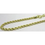 Klenoty Budín Dámský mohutný zlatý náramek VALIS 21cm 585/1,83gr HK7003 – Sleviste.cz