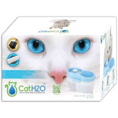Akinu Cat H2O fontána pro kočky a malé psy, adaptér 12V – Zboží Mobilmania