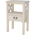 Arten rustikální toaletní stolek Poprad MES15 borovice bílý vosk – Zboží Dáma