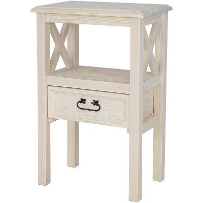 Arten rustikální toaletní stolek Poprad MES15 borovice bílý vosk – Zboží Dáma