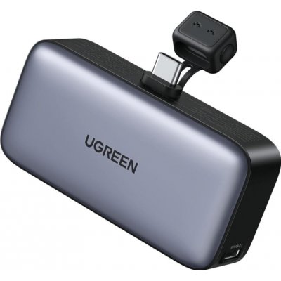 UGREEN 5000mAh Power Bank with Built-in USB-C Connector – Zboží Živě