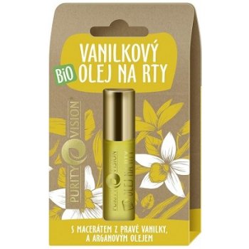 Purity Vision Bio vanilkový olej na rty 10 ml