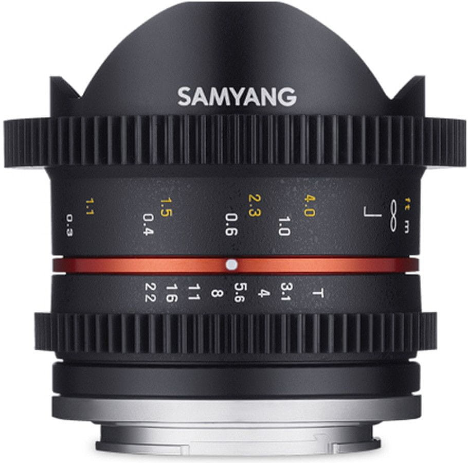 Samyang 8mm T3.1 Cine Samsung NX