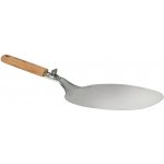 Garden Trading Lopatka na pizzu Ø 32 cm, stříbrná barva, dřevo, kov – Zboží Dáma