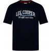 Pánské Tričko Lee Cooper Cooper Logo tričko Černá