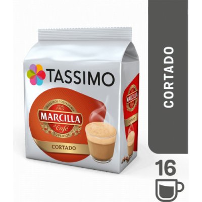 Tassimo Marcilla Cortado 16 ks – Zboží Dáma