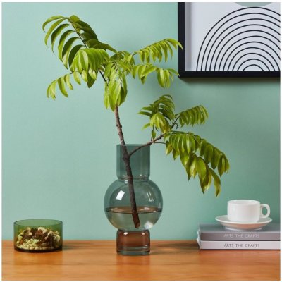 Eglo 421231 - Skleněná váza AMPITABE 28x15,5 cm černá EG421231 – Hledejceny.cz