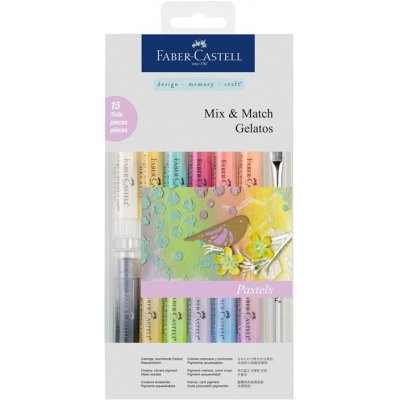 Gelatos Faber-Castell Pastels 15 ks – Zboží Dáma
