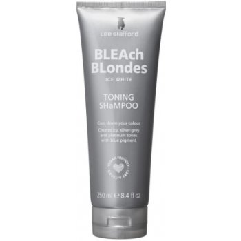 Lee Stafford Ice White Shampoo pro ledový odstín blond vlasů 250 ml