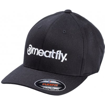 Meatfly Brand Flexfit A – Black