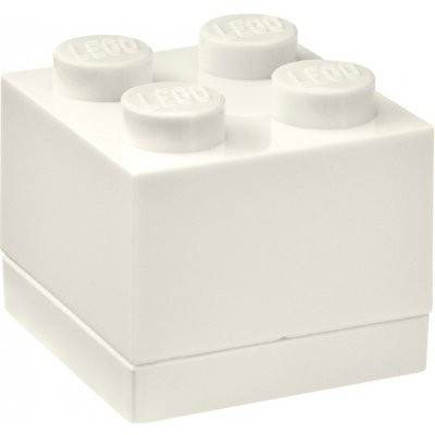 LEGO® Mini Box 4,6 x 4,6 x 4,3 cm bílá