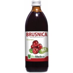 Ekomedica Brusinka 100% šťáva z brusinky 1000 ml