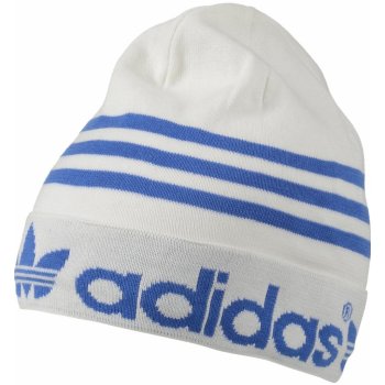 adidas zimní čepice AC BEAN LOGO P bílá