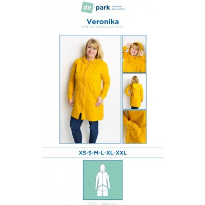de-park Papírový střih - Veronika vel.XS-XXL – Zbozi.Blesk.cz