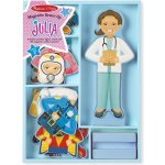 Melissa & Doug magnetická panenka na oblékání Julie – Hledejceny.cz