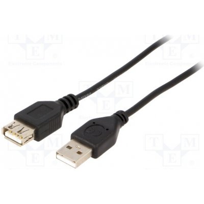 Gembird CC-USB2-AMAF-75CM/300-BK USB 2.0 – Zboží Mobilmania