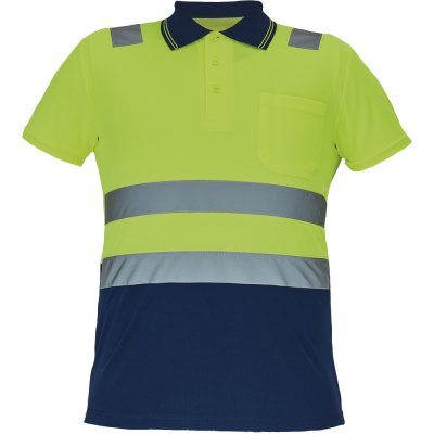 Cerva CADIZ HV polokošile žlutá/navy XS – Zboží Dáma