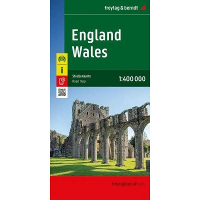 Anglie - Wales 1:400 000 / automapa – Hledejceny.cz