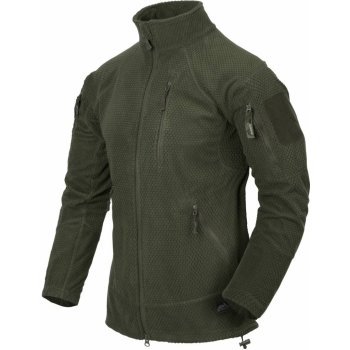 Mikina Helikon-Tex Alpha fleece Tactical zelená