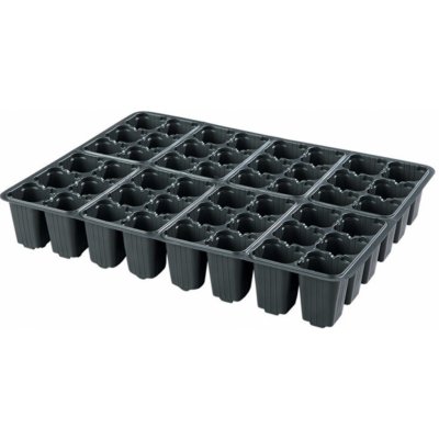 NOHEL GARDEN sadbovač MULTI PL plastový černý 4x4 cm, 48 ks – Zboží Mobilmania