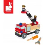 Janod BRICOKIDS Hasičské auto – Zboží Mobilmania