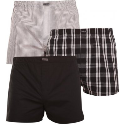 Calvin Klein 3 Pack pánské trenky classic fit vícebarevné (U1732A-BMS) – Hledejceny.cz