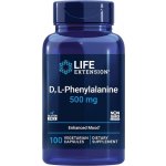 Life Extension D L-Phenylalanine 100 vegetariánská kapsle 500 mg – Hledejceny.cz