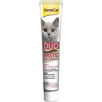 GimCat Anti hairball Duo pasta kuře 50 g – Sleviste.cz