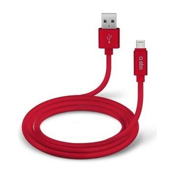 SBS TECABLPOLOLIGR Polo silikonový USB - Lightning, 1m