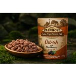 Carnilove Paté Ostrich with Blackberries 300 g – Zboží Mobilmania