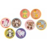 Teddies Hlavolam s kuličkami plast zvířátka 5 5cm 8 druhů – Zboží Dáma