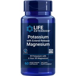 Life Extension Potassium with Extend-Release Magnesium 60 vegetariánská kapsle