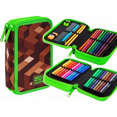 CoolPack Dvoukomorový s příslušenstvím Pixele