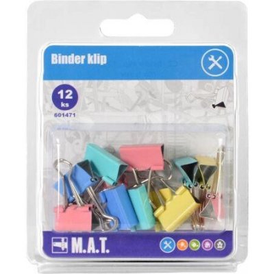 klip BINDER mix barev (12ks) – Hledejceny.cz
