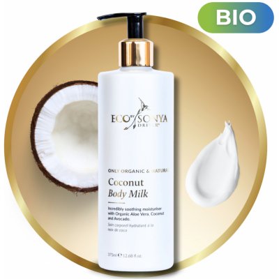 Eco by Sonya přírodní tělové mléko Coconut 375 ml – Zboží Dáma
