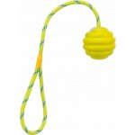 Trixie Vrhací vlnitý míč na šňůře 6 cm/30 cm – Hledejceny.cz