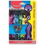 Maped 9862 Pastelky Color'Peps Monster 18 ks – Zboží Živě