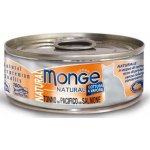 Monge Natural Cat tuňák & losos 80 g – Hledejceny.cz