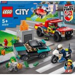 LEGO® City 60319 Hasiči a policejní honička – Hledejceny.cz