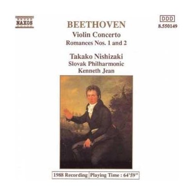 Ludwig van Beethoven - Violin Concerto Romances Nos. 1 And 2 CD – Hledejceny.cz