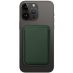 Case4Mobile PU Peněženka s MagSafe, tmavě zelené PT1103 – Zboží Živě