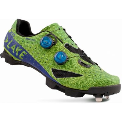 Lake MX238 XC Carbon zelená/modrá – Zboží Dáma