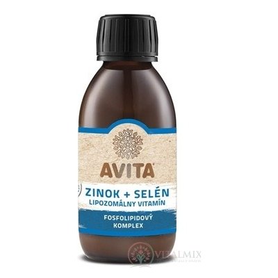 Avita Zinek + Selen Liposomal Plus 200 ml – Zboží Mobilmania