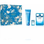 Versace Man Eau Fraiche EDT 100 ml + EDT 5 ml + sprchový gel 150 ml dárková sada – Zboží Mobilmania